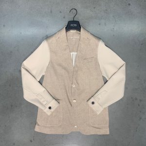 Cycle 70 blazer beige sleeve 1